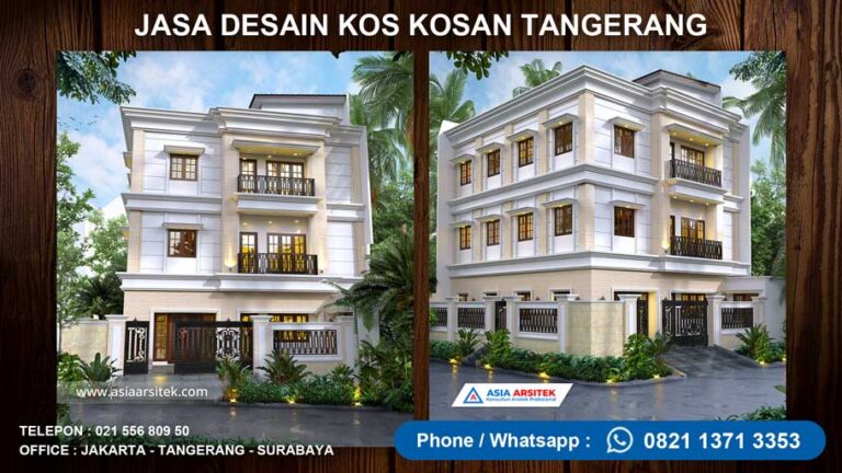 Jasa Desain Kos Kosan Tangerang