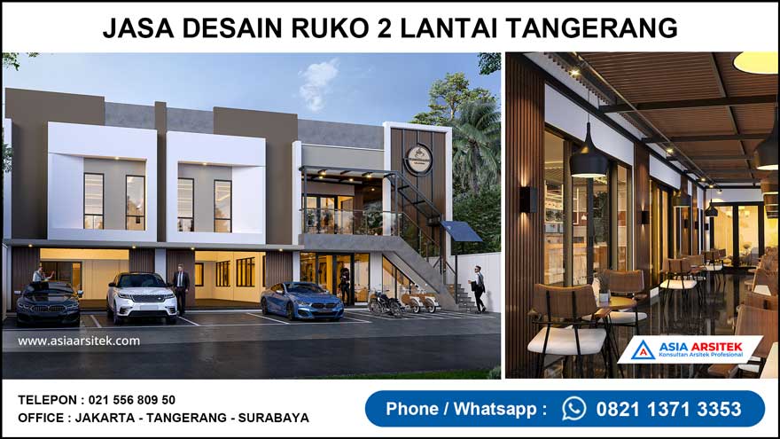 Jasa Desain Ruko 2 Lantai Tangerang