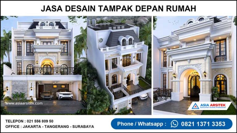 Jasa Desain Tampak Depan Rumah