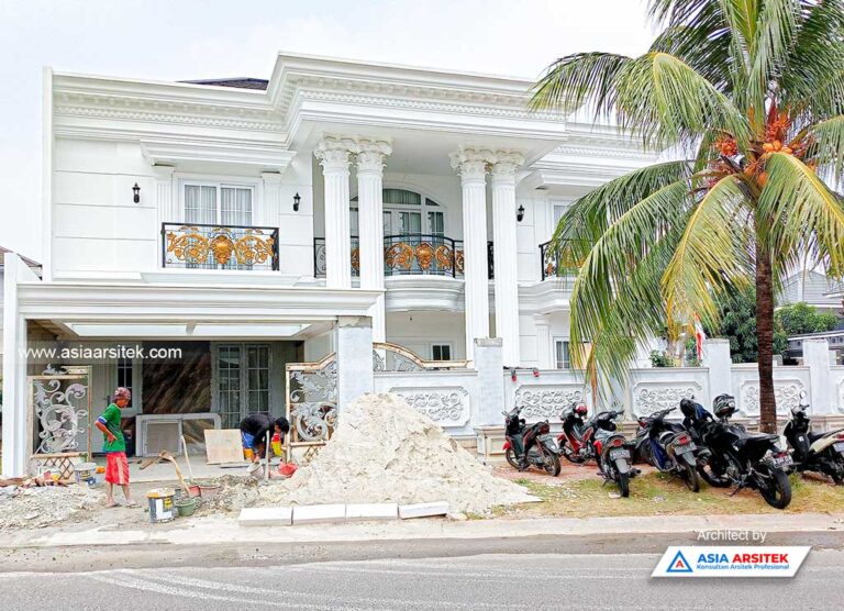 Pembangunan Rumah Mewah Klasik di Bogor Jawa Barat