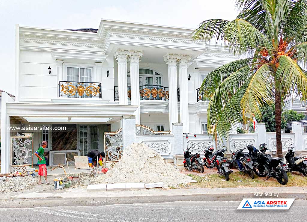 Pembangunan Rumah Mewah Klasik di Bogor Jawa Barat