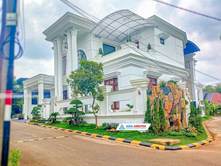 Pembangunan Rumah Mewah Klasik di Depok Jawa Barat
