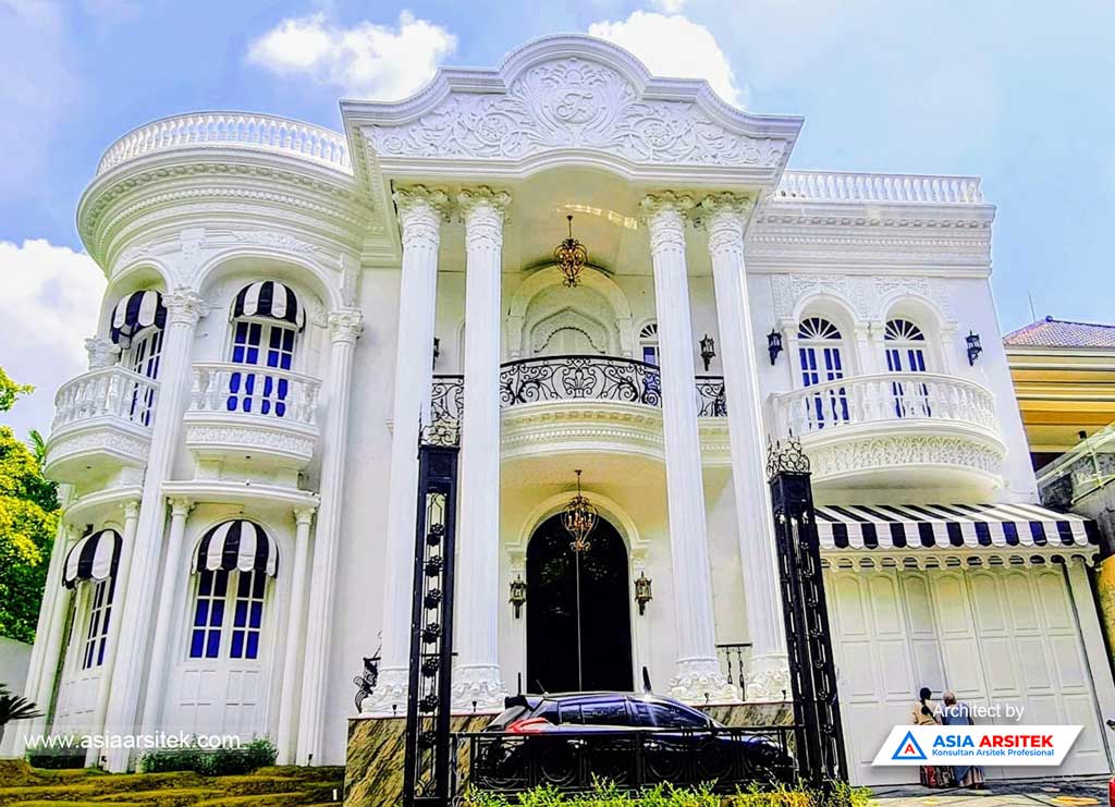 Pembangunan Rumah Mewah Klasik di Malang Jawa Timur