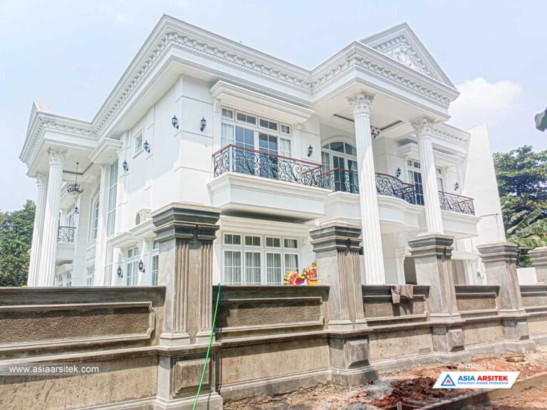 Pembangunan Rumah Mewah Klasik di Pamulang