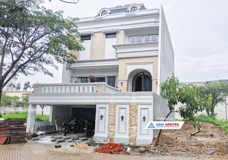 Pembangunan Rumah Mewah Tropis di Greenlake City Jakarta Barat