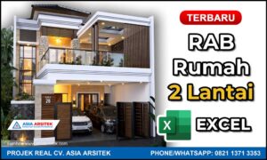 Rab Rumah 2 Lantai Excel