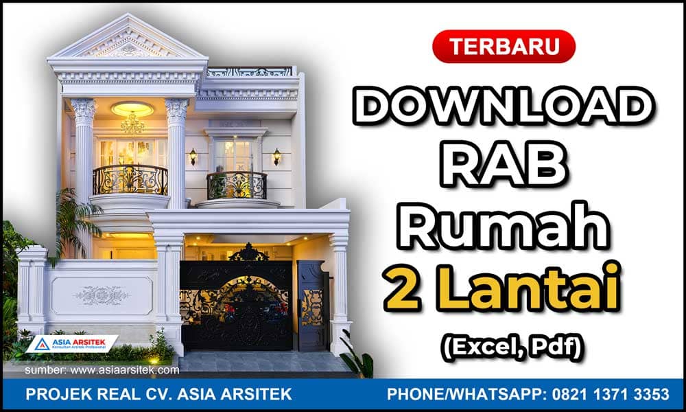 Download RAB Rumah 2 Lantai