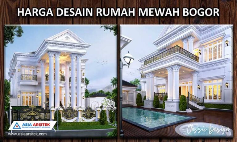 Harga Desain Rumah Mewah Bogor