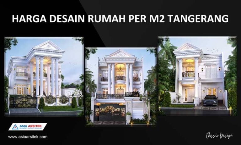 Harga Desain Rumah Per M2 Tangerang