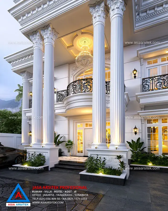 Jasa Arsitek Desain Rumah Klasik di Kutai Kartanegara Kalimantan Timur