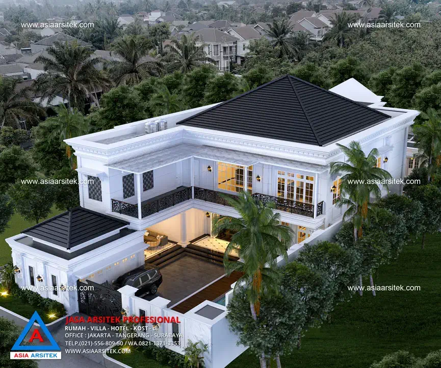 Jasa Arsitek Desain Rumah Klasik di Kutai Kartanegara Kalimantan Timur