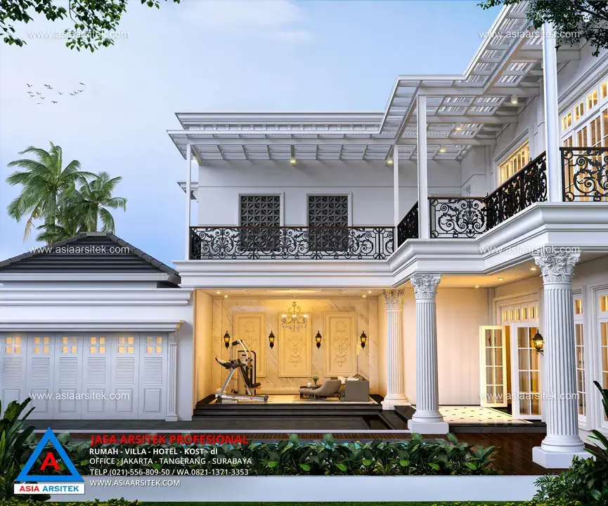 Jasa Arsitek Desain Rumah Klasik di Kutai Kartanegara Kalimantan Timur