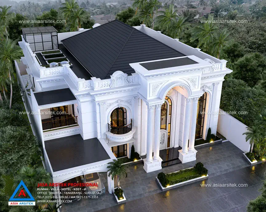 Jasa Arsitek Desain Rumah Mewah Klasik di Banjarbaru