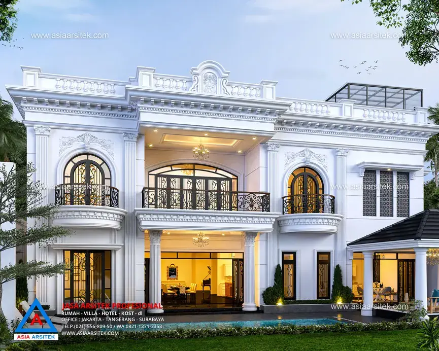 Jasa Arsitek Desain Rumah Mewah Klasik di Banjarbaru