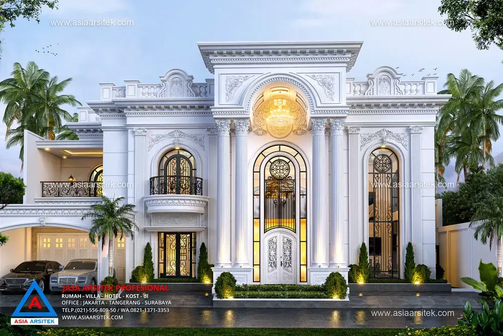 Jasa Arsitek Desain Rumah Mewah Klasik di Banjarbaru