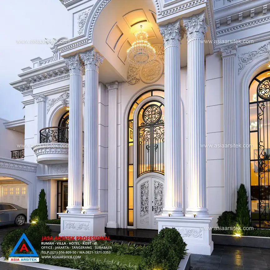 Jasa Arsitek Desain Rumah Mewah Klasik di Banjarbaru