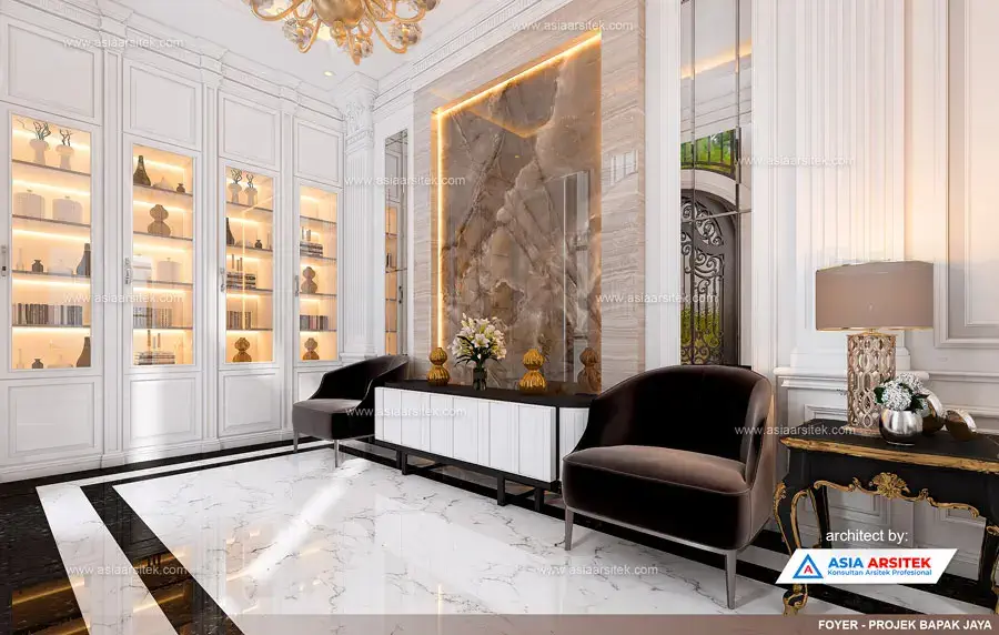 Jasa Arsitek Desain Rumah Mewah Klasik di Banjarbaru