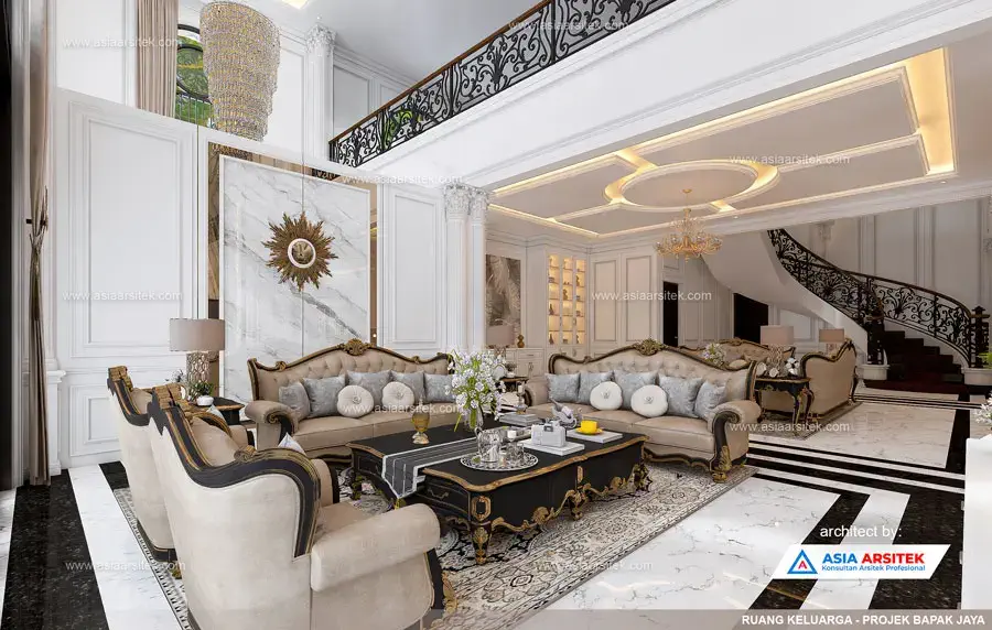 Jasa Arsitek Desain Rumah Mewah Klasik di Banjarbaru