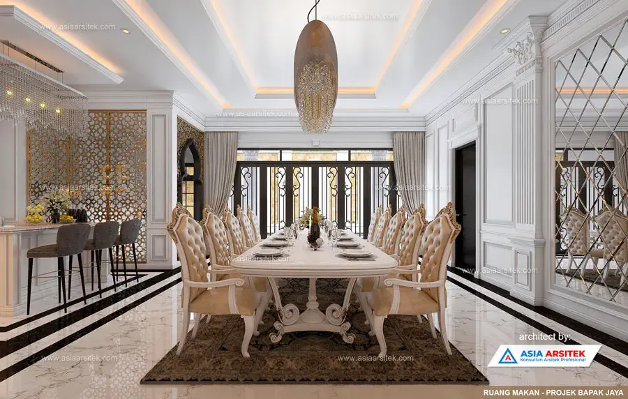 Jasa Arsitek Desain Rumah Mewah Klasik di Banjarbaru