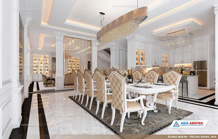 Jasa Arsitek Desain Rumah Mewah Klasik di Banjarbaru