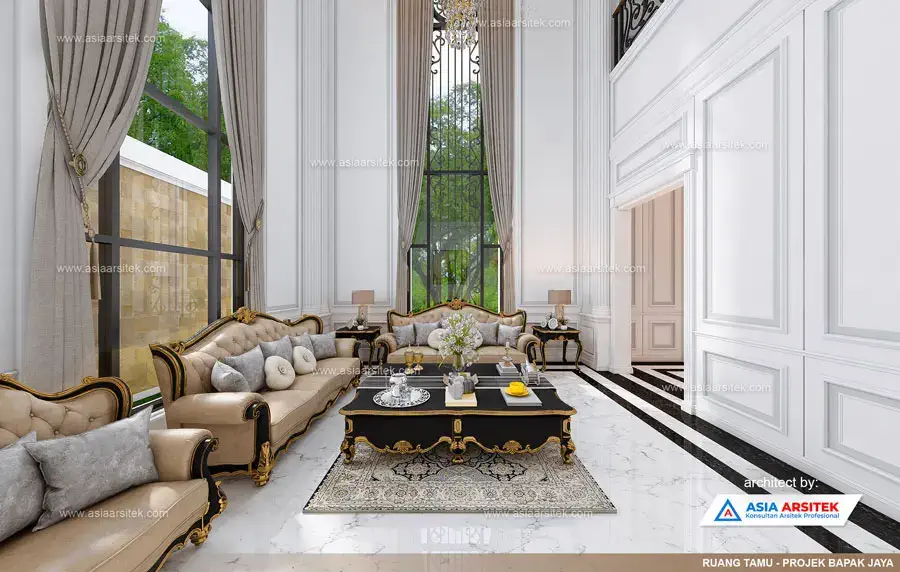 Jasa Arsitek Desain Rumah Mewah Klasik di Banjarbaru