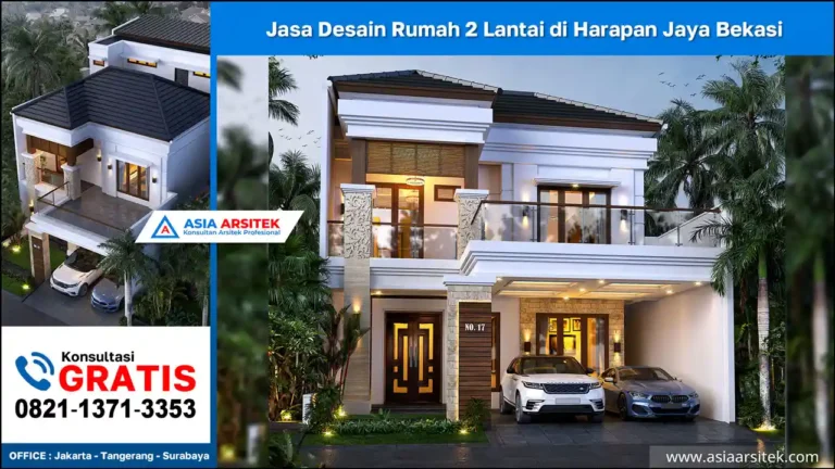 Jasa Desain Rumah 2 Lantai di Harapan Jaya Bekasi, jasa desain rumah gratis, jasa arsitek rumah, jasa gambar rumah, jasa desain bekasi
