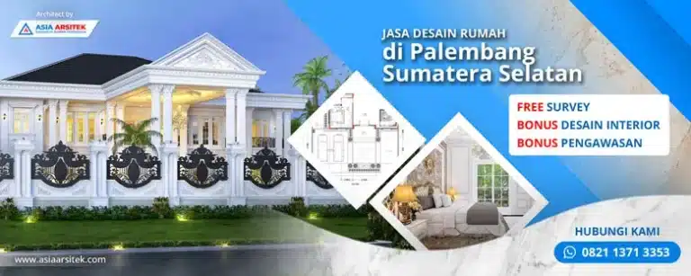 Jasa Desain Rumah di Palembang Sumatera Selatan