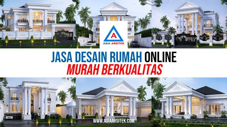 Jasa Desain Rumah Online Murah Berkualitas