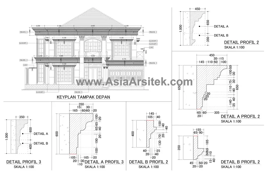 Harga / Biaya / Fee Jasa Arsitek Desain Rumah