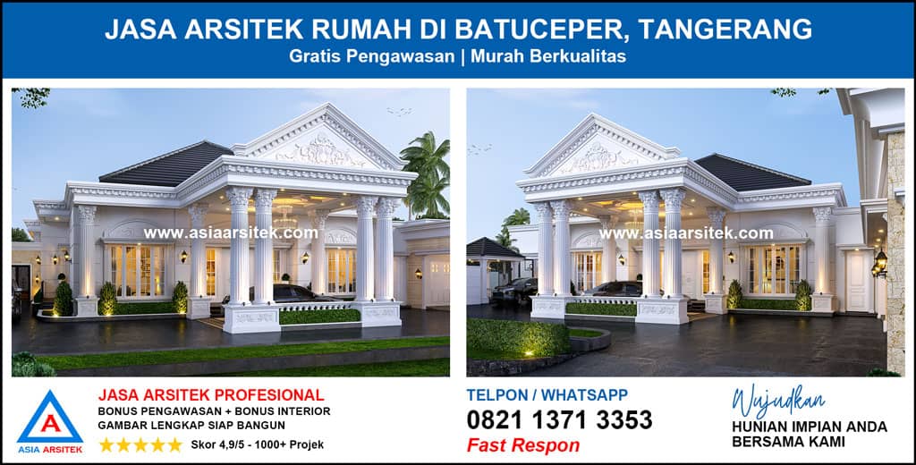 Jasa Arsitek Rumah di Batuceper Tangerang