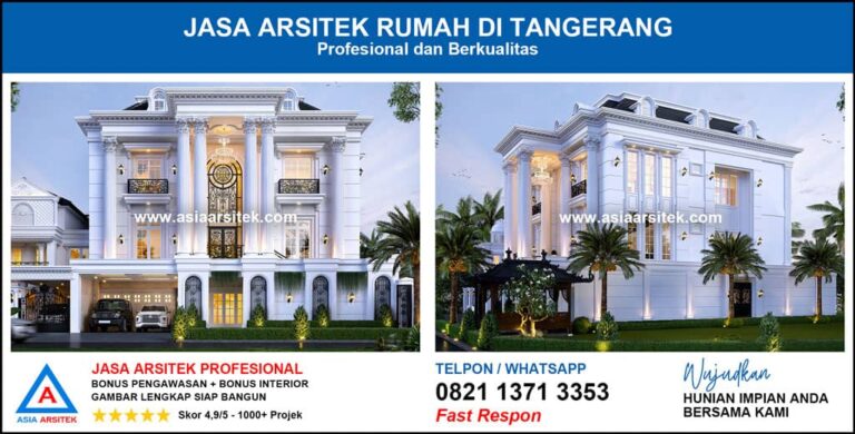Jasa Arsitek Rumah di Tangerang