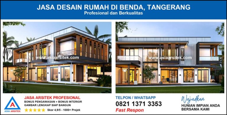 Jasa Desain Rumah di Benda Tangerang