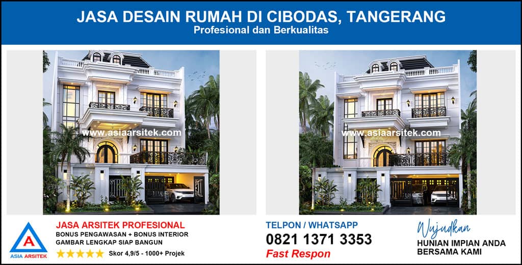 Jasa Desain Rumah di Cibodas Tangerang