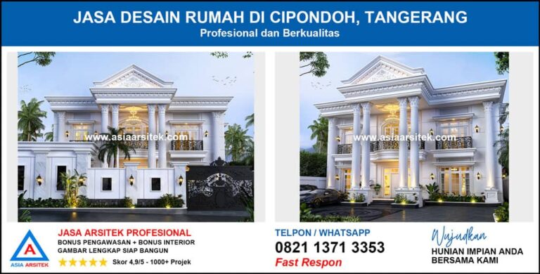 Jasa Desain Rumah di Cipondoh Tangerang