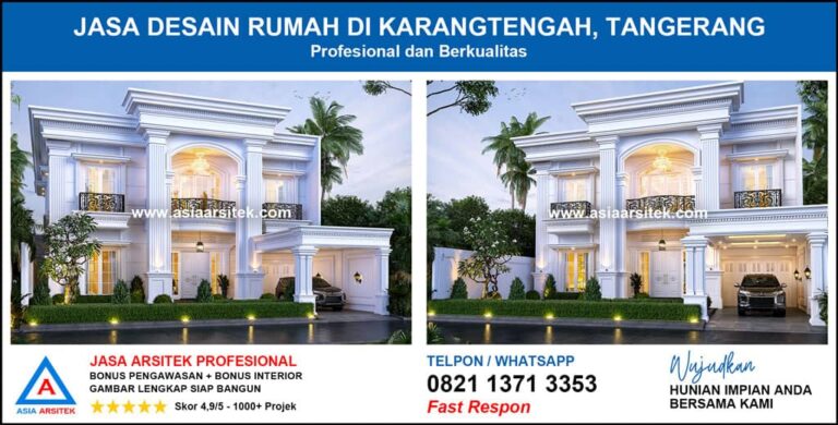 Jasa Desain Rumah di Karangtengah Tangerang