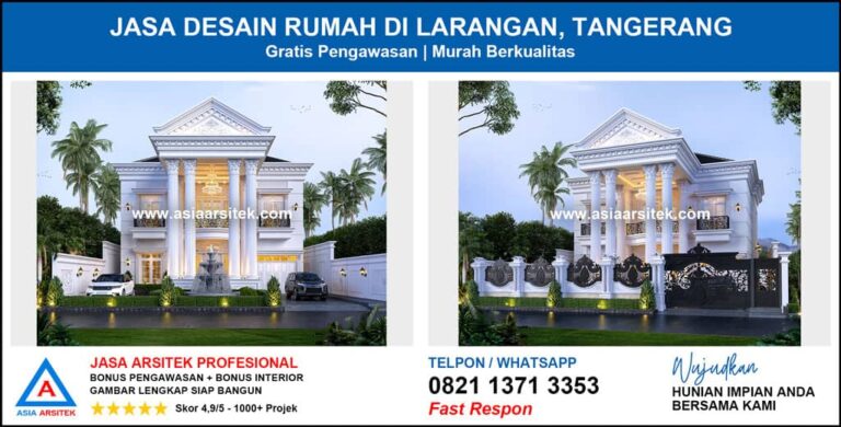 Jasa Desain Rumah di Larangan Tangerang