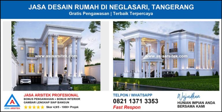 Jasa Desain Rumah di Neglasari Tangerang