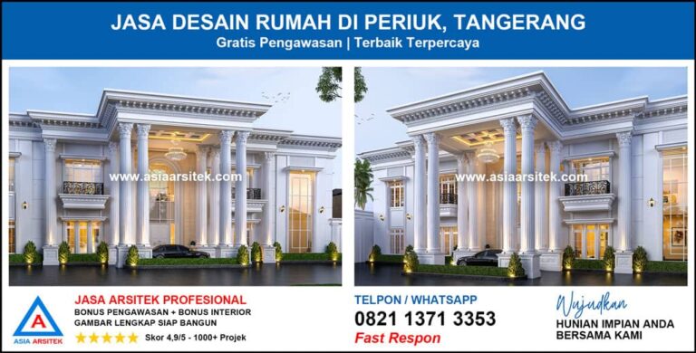 Jasa Desain Rumah di Periuk Tangerang