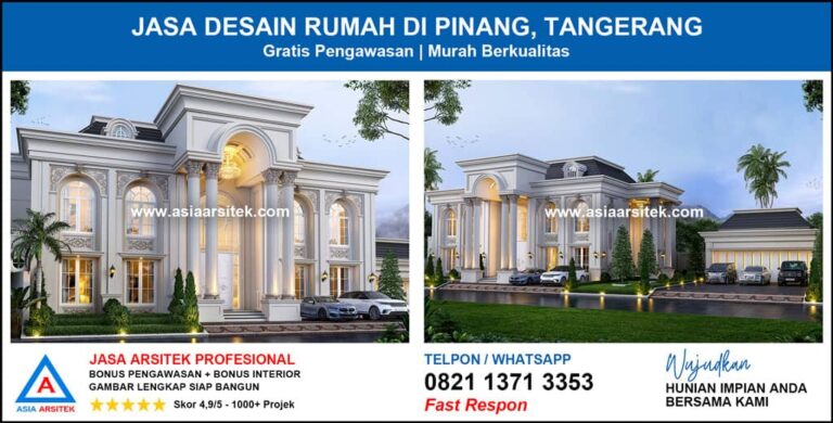 Jasa Desain Rumah di Pinang Tangerang