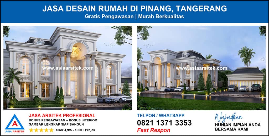 Jasa Desain Rumah di Pinang Tangerang