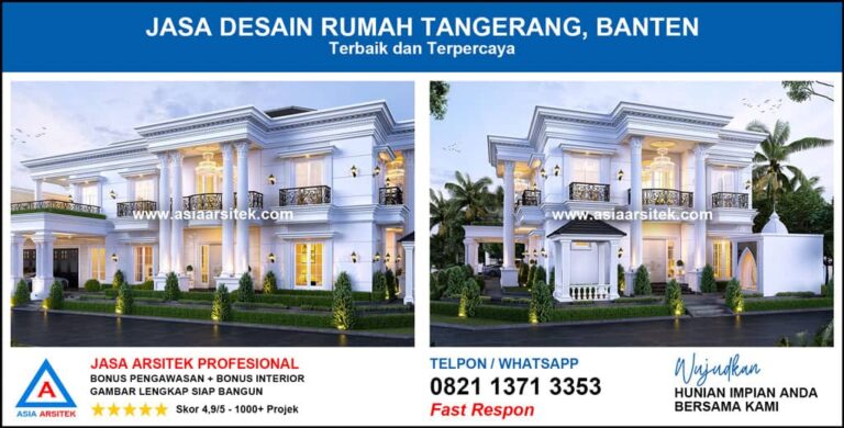 Jasa Desain Rumah di Tangerang Banten