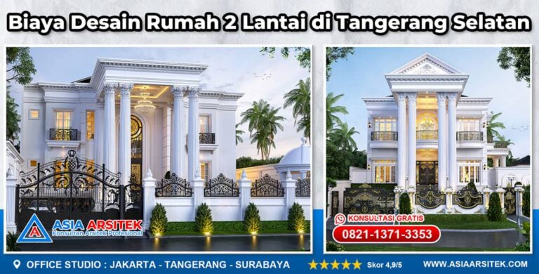 Biaya Desain Rumah 2 Lantai di Tangerang Selatan