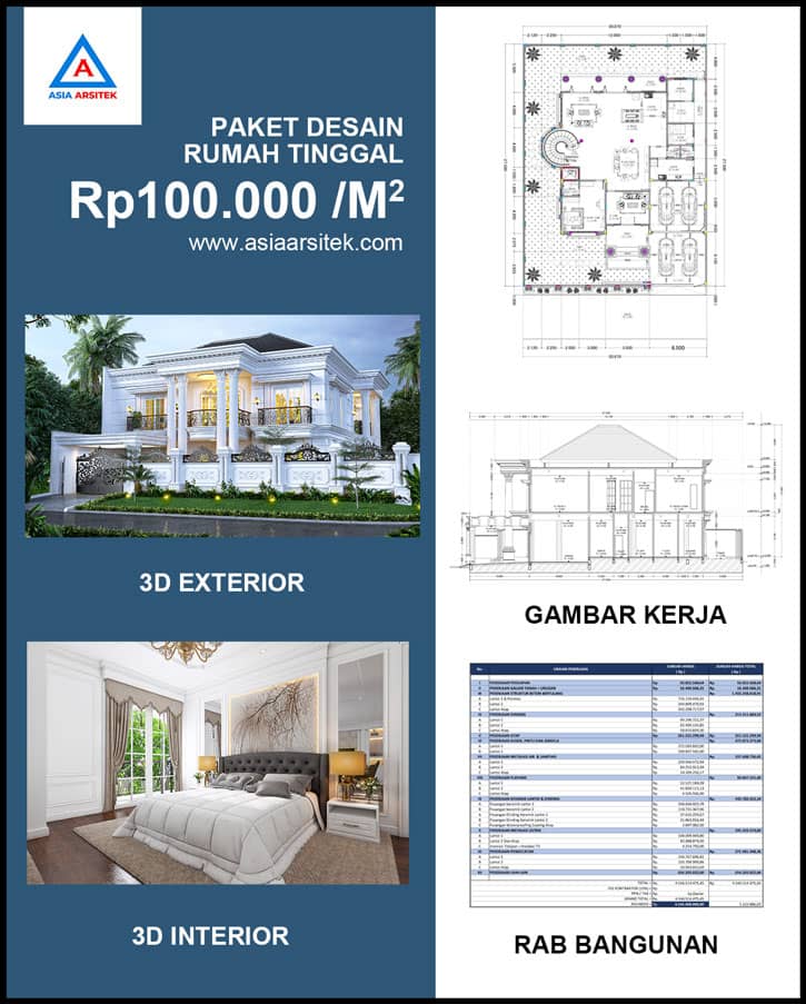 Harga Jasa Desain Rumah Kabupaten Tangerang