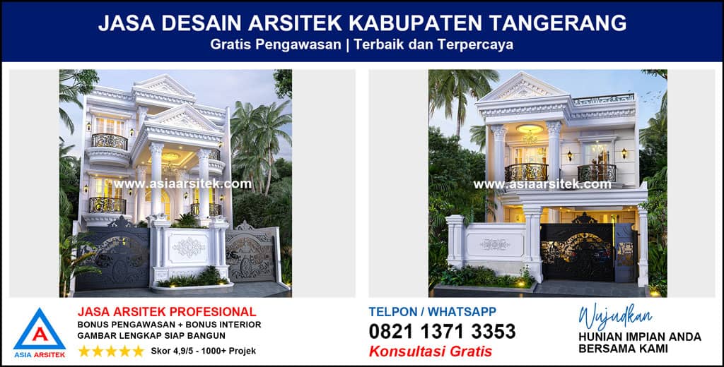 Jasa Desain Arsitek Kabupaten Tangerang