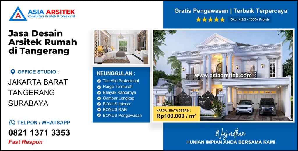 Jasa Desain Arsitek di Tangerang