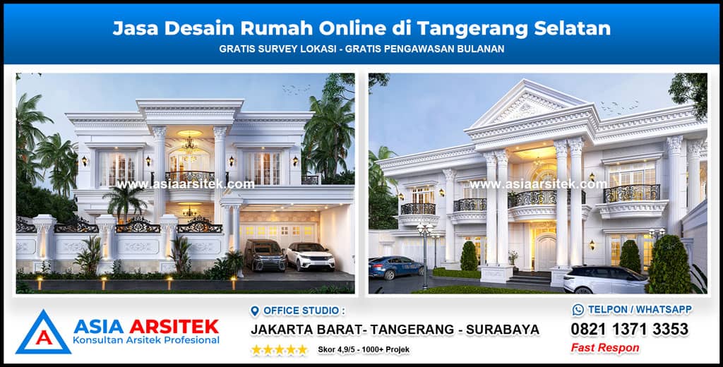 Jasa Desain Rumah Online di Tangerang Selatan