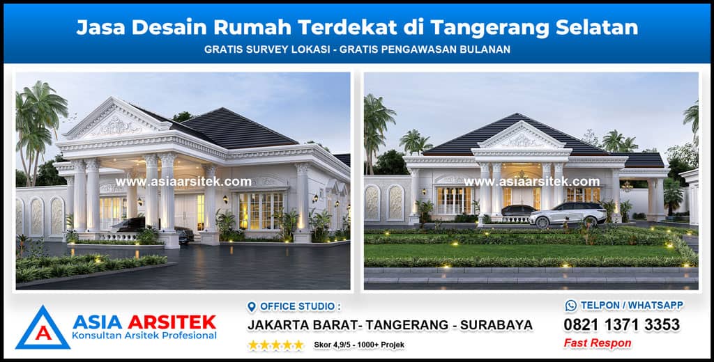 Jasa Desain Rumah Terdekat di Tangerang Selatan