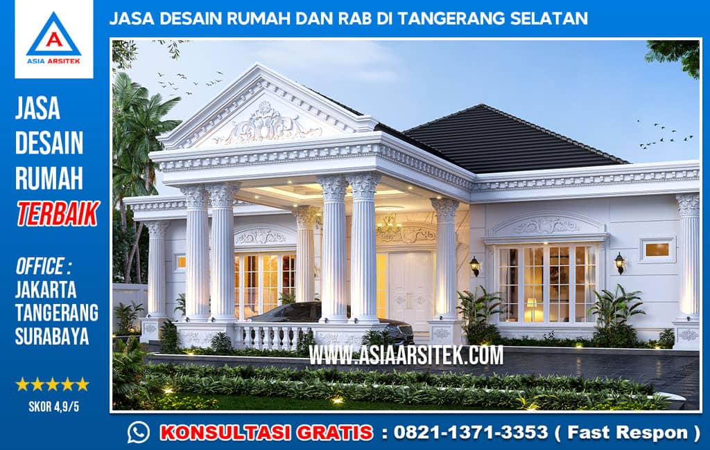 Jasa Desain Rumah dan RAB di Tangerang Selatan