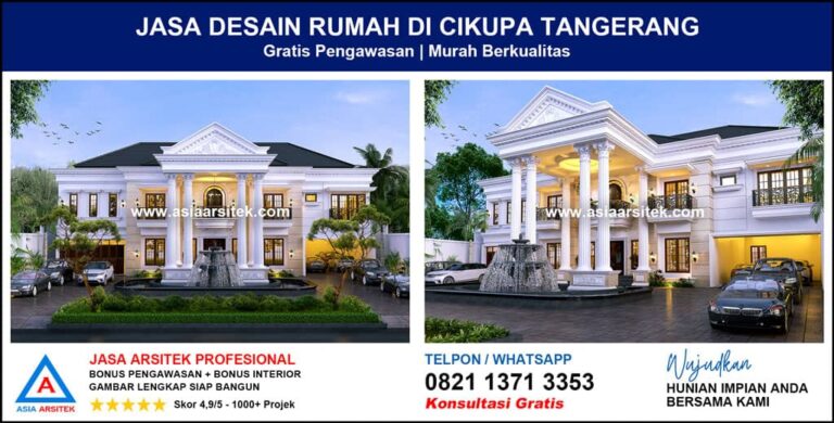 Jasa Desain Rumah di Cikupa Tangerang