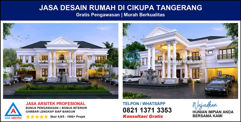 Jasa Desain Rumah di Cikupa Tangerang